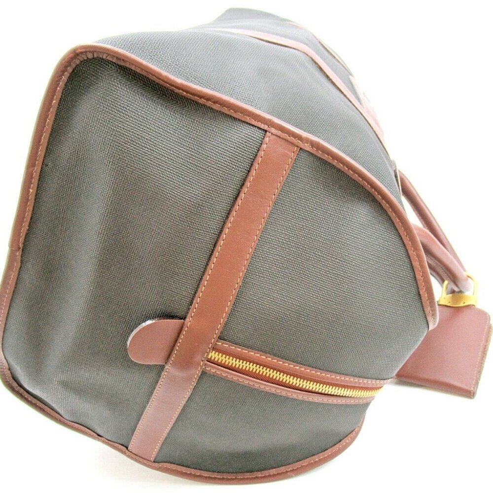 Dunhill Boston bag Black brown Women Authentic secondhand